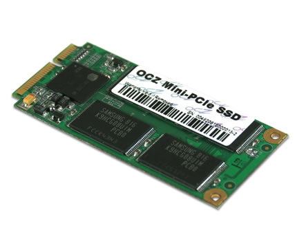 OCZ miniPCI-Express SSD